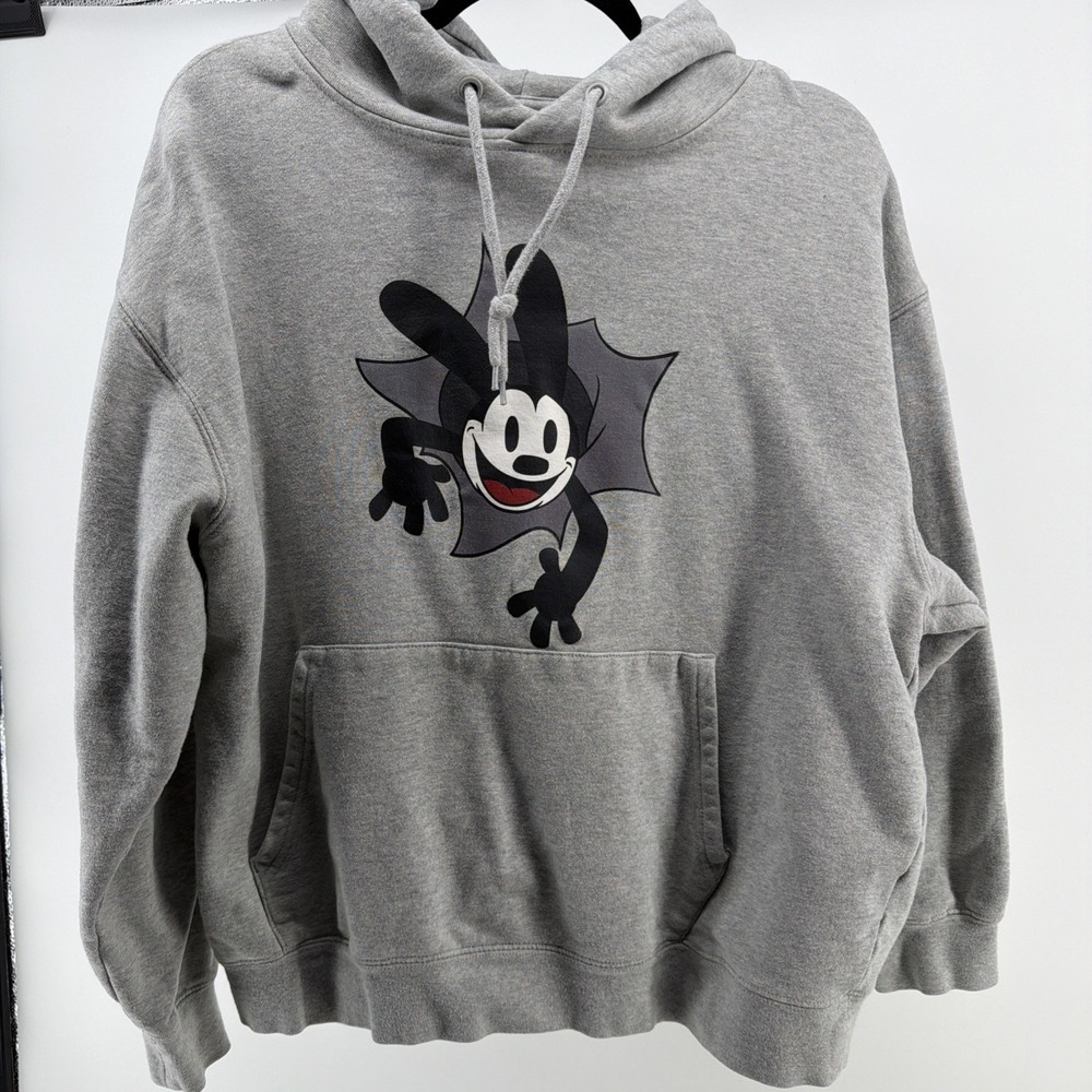 Disney100‎ Oswald The Lucky Rabbit Hooded Sweatshirt Mens Large